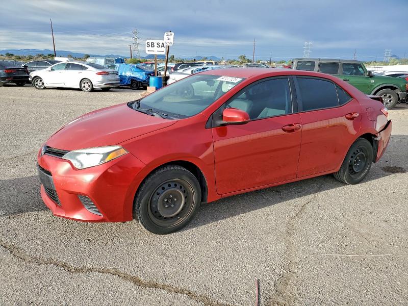 TOYOTA COROLLA L 2015 مع رقم تعريف المركبة 5YFBURHE8FP358043 - صورة من المزاد