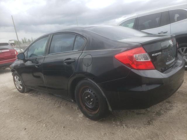 Photo 2 from auction – 2012 HONDA CIVIC LX with VIN 19XFB2F52CE052616