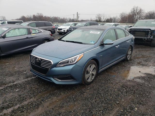 HYUNDAI SONATA HYB 2016 with VIN KMHE34L14GA015738 - Photo from auction