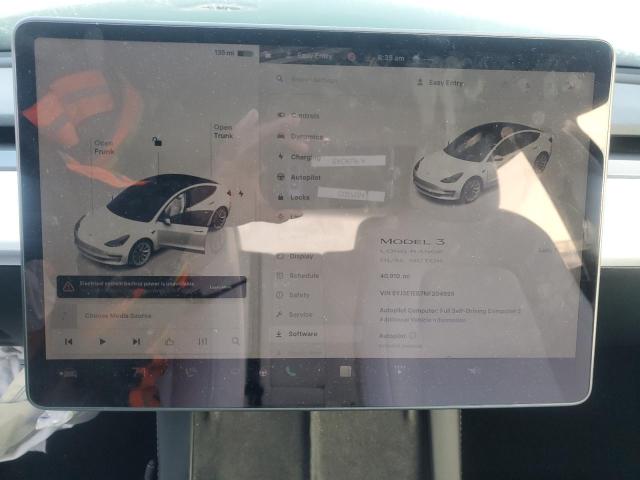 Photo 9 from auction – 2022 TESLA MODEL 3 with VIN 5YJ3E1EB7NF204995
