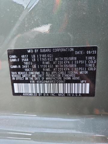 Photo 14 from auction – 2024 SUBARU CROSSTREK with VIN 4S4GUHM68R3720847