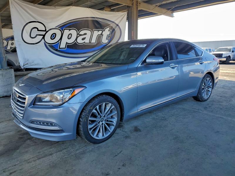 GENESIS G80 BASE 2017 with VIN KMHGN4JE6HU191148 - Photo from auction