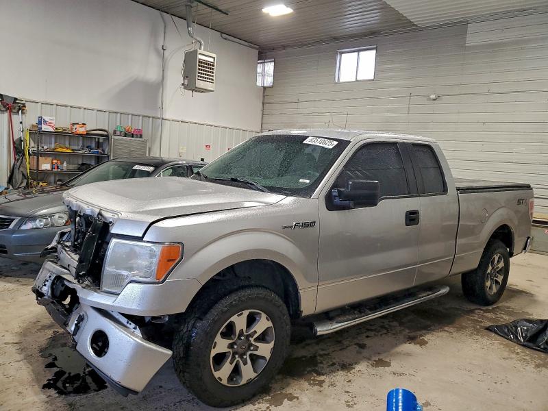 FORD F150 SUPER 2013 with VIN 1FTFX1EF5DFC88240 - Photo from auction