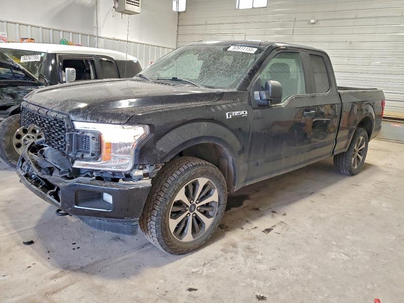 FORD F150 SUPER 2019 with VIN 1FTEX1EP8KKC28736 - Photo from auction