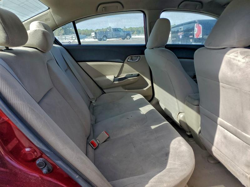 Photo 10 from auction – 2012 HONDA CIVIC LX with VIN 2HGFB2F53CH609300