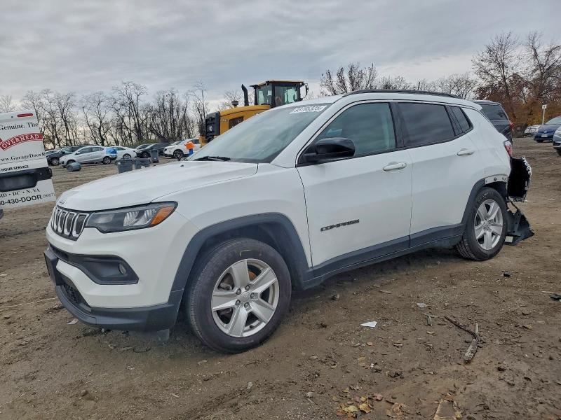 JEEP COMPASS 2022 with VIN 3C4NJCBB8NT138043 - Photo from auction