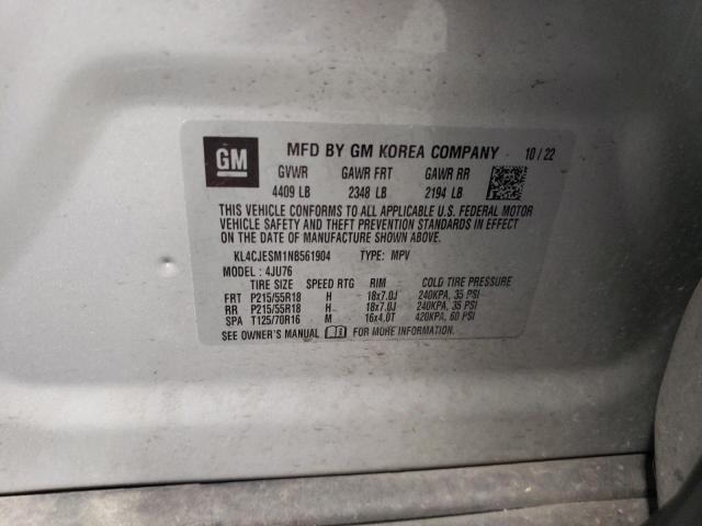 Фото 14 с аукциона – 2022 BUICK ENCORE PRE с VIN KL4CJESM1NB561904