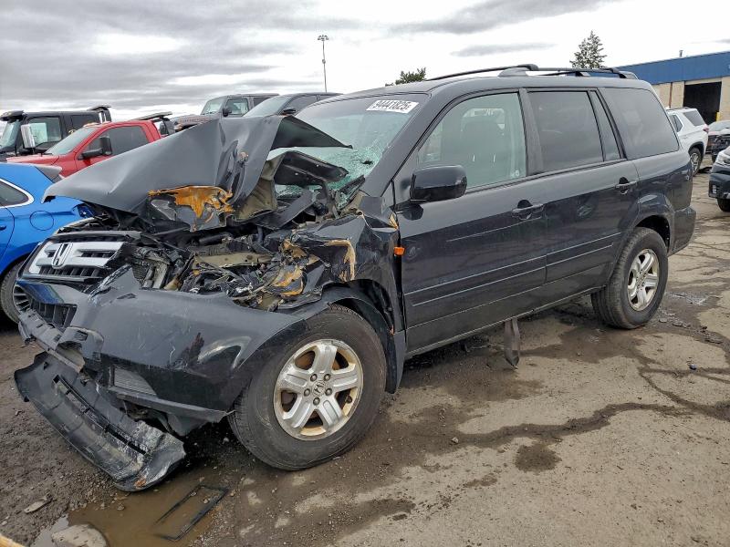 HONDA PILOT VP 2008 with VIN 5FNYF18238B036551 - Photo from auction