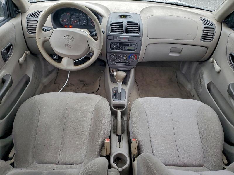 Photo 8 from auction – 2001 HYUNDAI ACCENT GL with VIN KMHCG45C81U161446