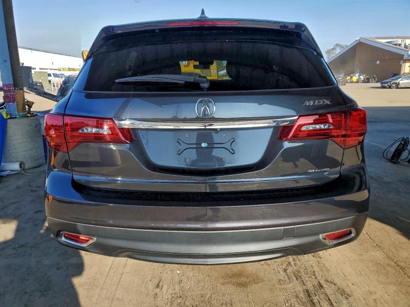 Photo 6 from auction – 2016 ACURA MDX TECHNO with VIN 5FRYD4H49GB026208