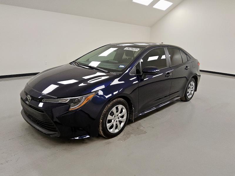 TOYOTA COROLLA LE 2025 with VIN 5YFB4MDE0SP327744 - Photo from auction