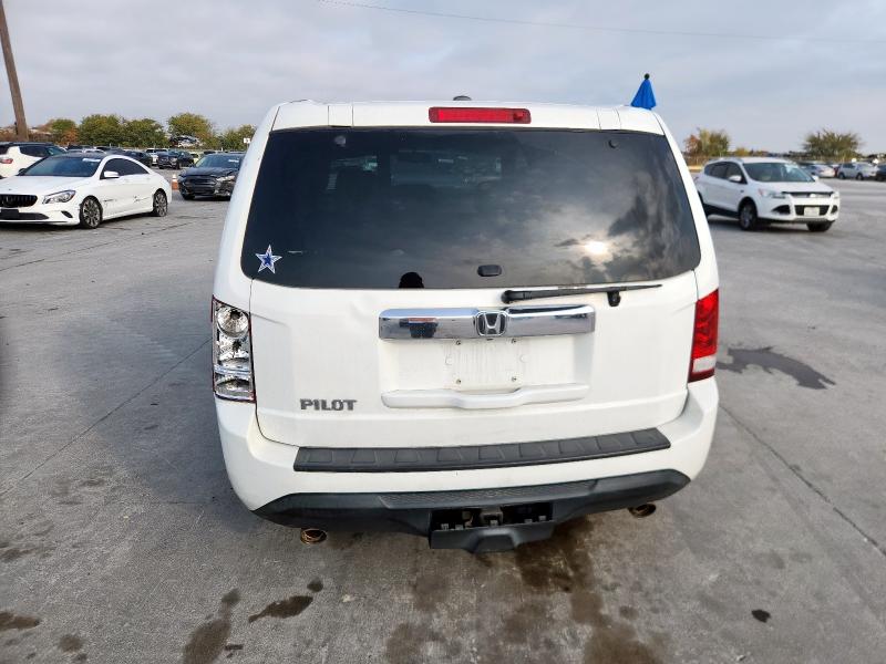 Photo 6 from auction – 2012 HONDA PILOT EXL with VIN 5FNYF3H56CB006894