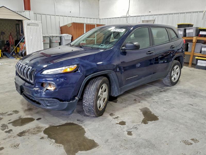 JEEP CHEROKEE S 2015 with VIN 1C4PJMAB7FW583966 - Photo from auction