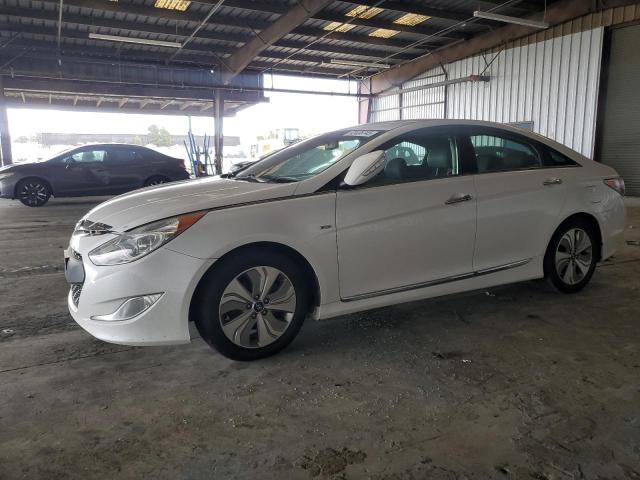 HYUNDAI SONATA HYB 2013 with VIN KMHEC4A40DA101170 - Photo from auction