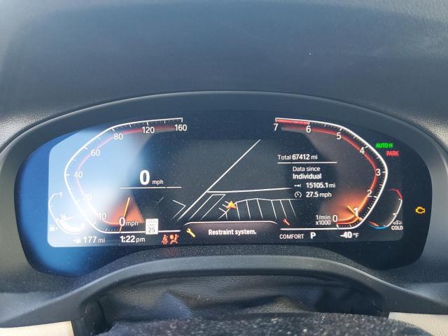 Photo 9 from auction – 2020 BMW X3 XDRIVE3 with VIN 5UXTY5C01L9C36057