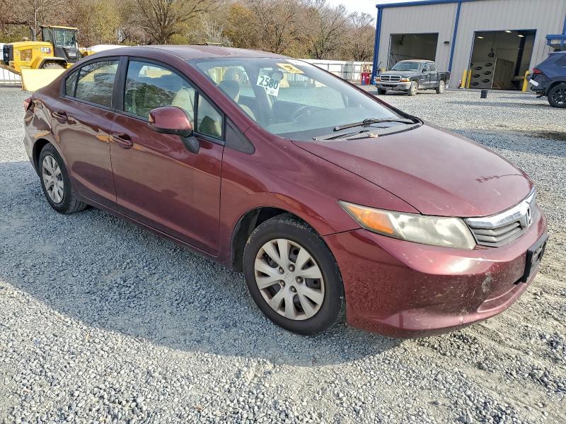 Photo 4 from auction – 2012 HONDA CIVIC LX with VIN 2HGFB2F58CH571479