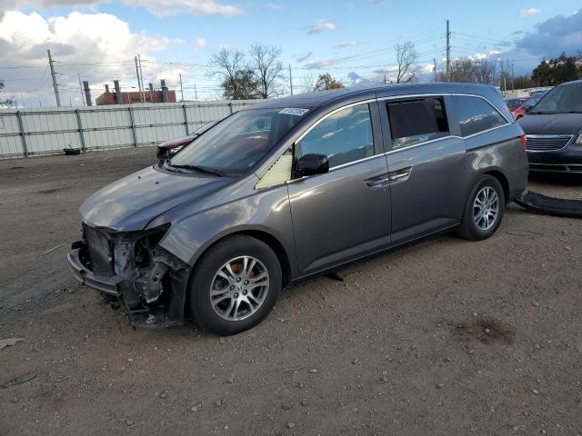 HONDA ODYSSEY EX 2013 with VIN 5FNRL5H64DB018996 - Photo from auction