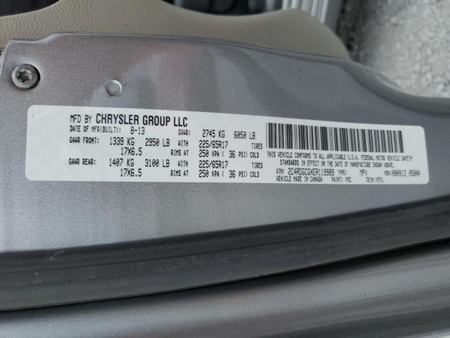 Photo 14 from auction – 2014 DODGE GRAND CARA with VIN 2C4RDGCGXER119989