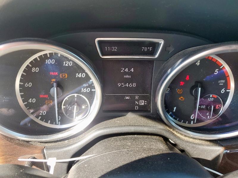 Photo 9 from auction – 2012 MERCEDES-BENZ ML 350 BLU with VIN 4JGDA2EB8CA019684