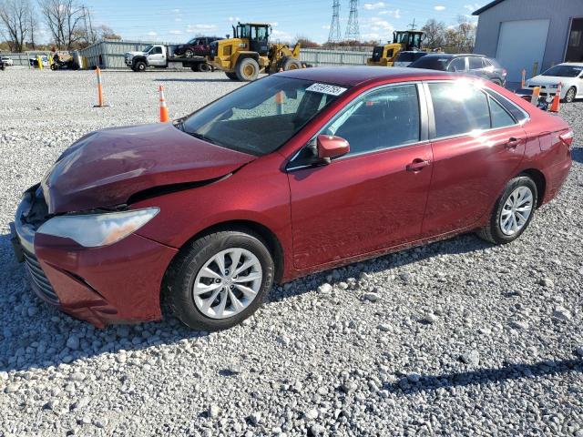 TOYOTA CAMRY LE 2017 with VIN 4T1BF1FK7HU728792 - Photo from auction