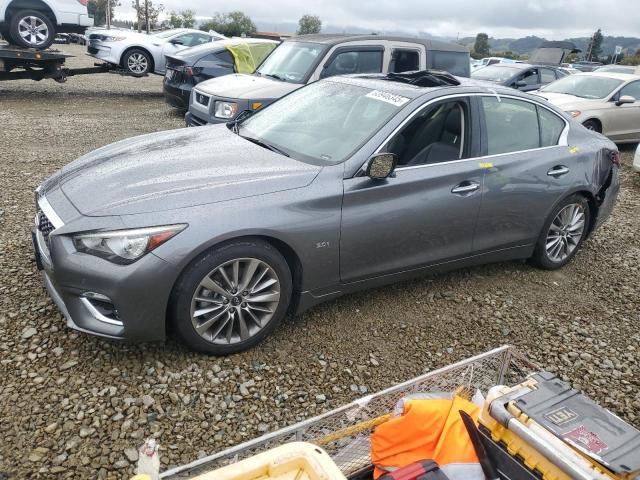 INFINITI Q50 LUXE 2018 with VIN JN1EV7AP0JM360393 - Photo from auction