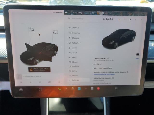 Photo 9 from auction – 2019 TESLA MODEL 3 with VIN 5YJ3E1EA2KF466524