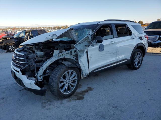 FORD EXPLORER X 2020 with VIN 1FMSK8DH6LGC41800 - Photo from auction