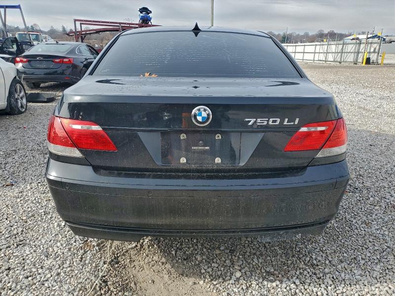 Photo 6 from auction – 2007 BMW 750 with VIN WBAHN83587DT73832