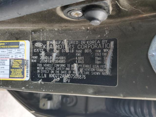 Photo 14 from auction – 2013 KIA SOUL with VIN KNDJT2A55D7503876