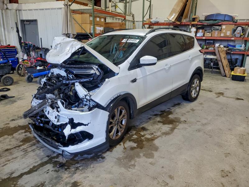 FORD ESCAPE SEL 2018 with VIN 1FMCU0HD6JUB10548 - Photo from auction
