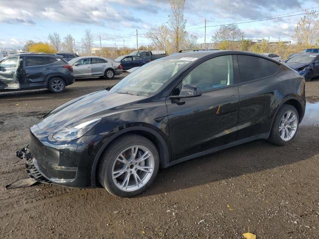 TESLA MODEL Y 2023 with VIN LRWYGDFDXPC227735 - Photo from auction