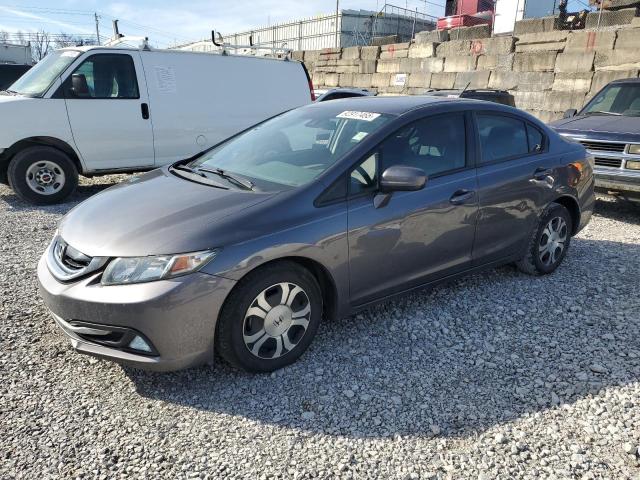 HONDA CIVIC HYBR 2015 with VIN 19XFB4F26FE002002 - Photo from auction