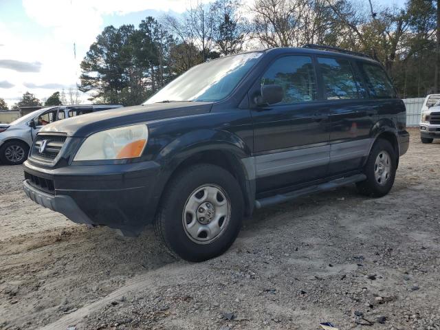 HONDA PILOT 2004 with VIN 2HKYF18164H556357 - Photo from auction