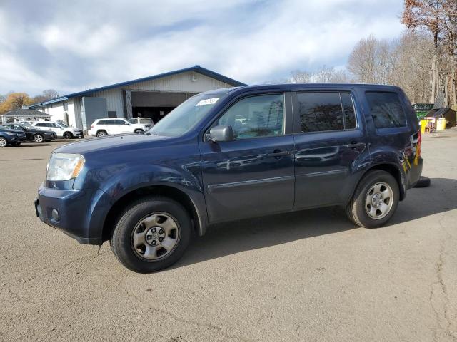 HONDA PILOT LX 2011 with VIN 5FNYF4H24BB091390 - Photo from auction
