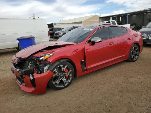 KIA STINGER GT 2018 with VIN KNAE55LC8J6019112 - Photo from auction