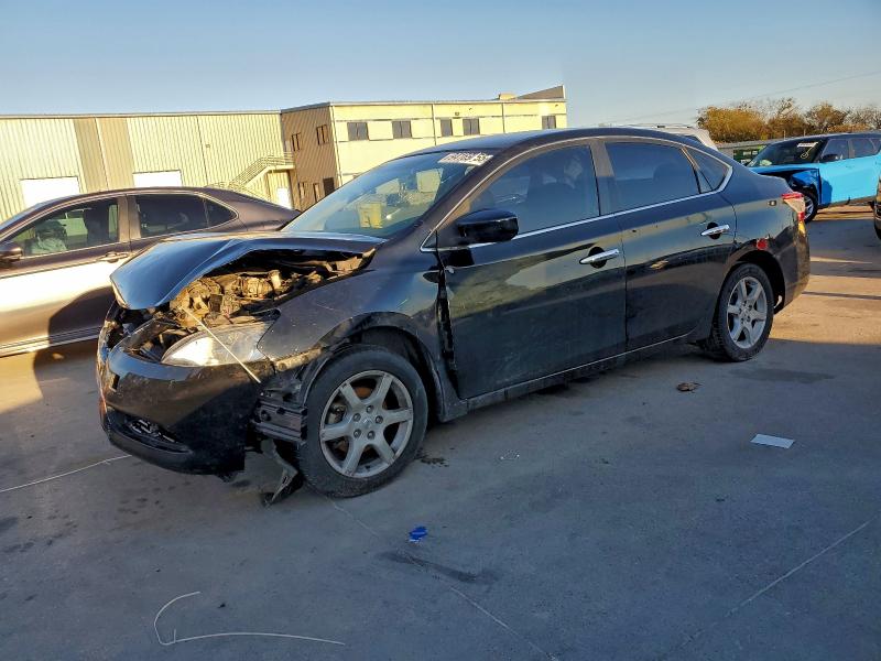 NISSAN SENTRA S 2013 with VIN 1N4AB7AP4DN900255 - Photo from auction