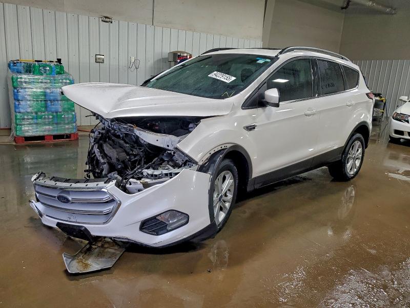 FORD ESCAPE SEL 2018 with VIN 1FMCU9HD8JUA80456 - Photo from auction