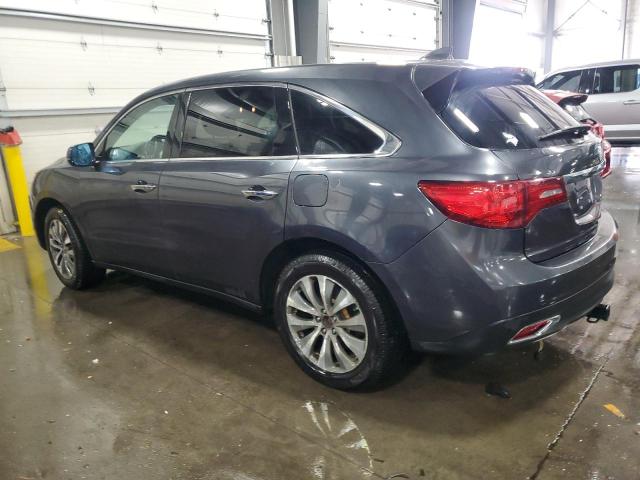 Photo 2 from auction – 2016 ACURA MDX TECHNO with VIN 5FRYD4H40GB058772