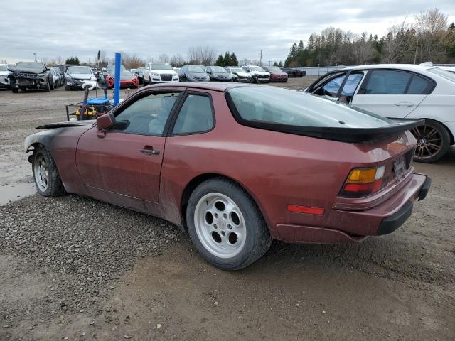 Photo 2 from auction – 1986 PORSCHE 944 with VIN WP0AA0950GN152857