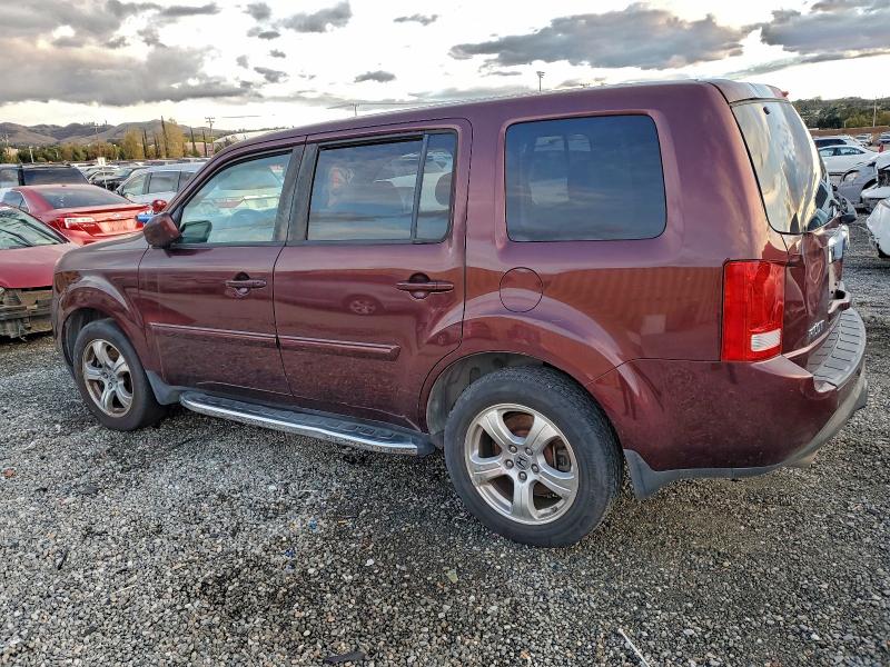Photo 2 from auction – 2012 HONDA PILOT EXL with VIN 5FNYF3H56CB023999