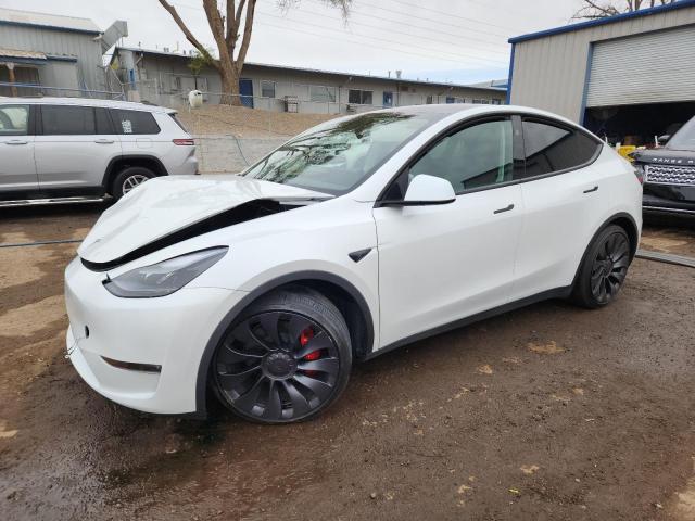 TESLA MODEL Y 2025 with VIN 7SAYGDEF2SF303811 - Photo from auction