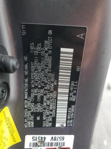 Photo 14 from auction – 2012 TOYOTA SIENNA with VIN 5TDYK3DC0CS210828