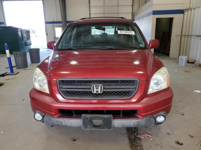 Photo 5 from auction – 2003 HONDA PILOT EXL with VIN 2HKYF18543H608909