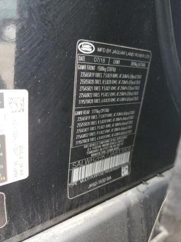 Photo 14 from auction – 2018 LAND ROVER RANGE ROVE with VIN SALWR2RK7JA813808