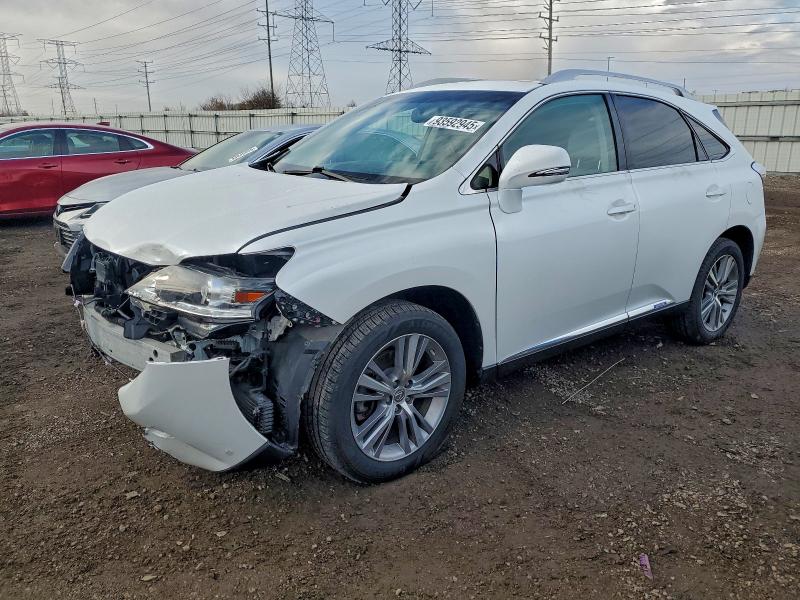 LEXUS RX 450H 2015 with VIN JTJBC1BA4F2466696 - Photo from auction