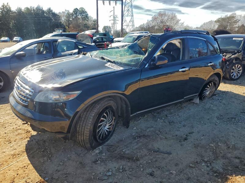 INFINITI FX35 2005 with VIN JNRAS08W85X204003 - Photo from auction