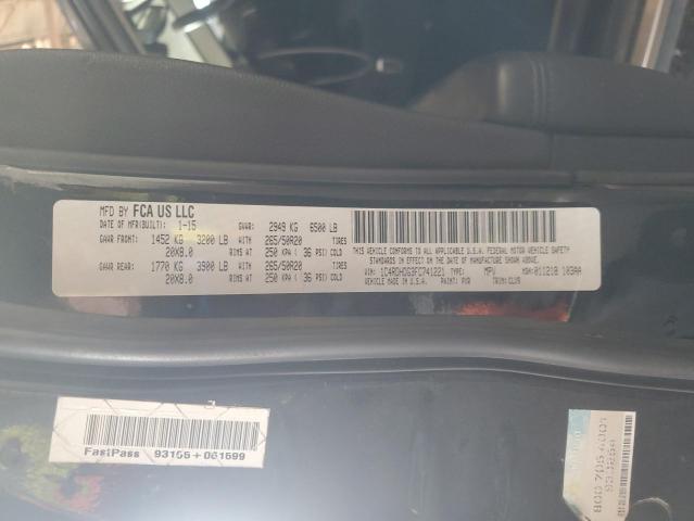 Photo 14 from auction – 2015 DODGE DURANGO LI with VIN 1C4RDHDG3FC741221