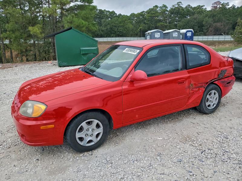 HYUNDAI ACCENT 2005 with VIN KMHCG35C95U350431 - Photo from auction