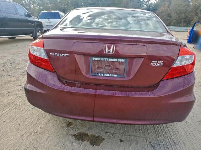 Photo 6 from auction – 2012 HONDA CIVIC LX with VIN 2HGFB2F55CH562271