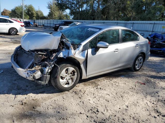 HONDA CIVIC LX 2015 with VIN 19XFB2F51FE103110 - Photo from auction
